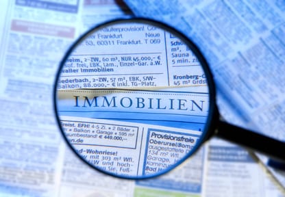 Immobilien-Anzeige