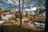 Prachtvolle Villa mit Schwimmbad und Parkgrundstück mit Teich - Hollywood-Feeling im Rheingau! - Einblick in den eigenen Park