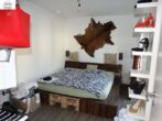 VERMIETET! NEUBAU 2017! Schicke 2- Zimmer Wohnung mit Balkon + Einbauküche - Niederroden - Möblierungsbsp. Schlafzimmer