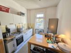 VERMIETET! Altbaucharme pur! Gemütliche 2 Zimmerwohnung mit Wohnküche in Alt-Eschersheim - Blick in die Küche